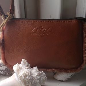 NWT Patricia Nash Leather Wristlet